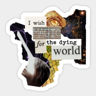 I Wish Magic for the Dying World Sticker